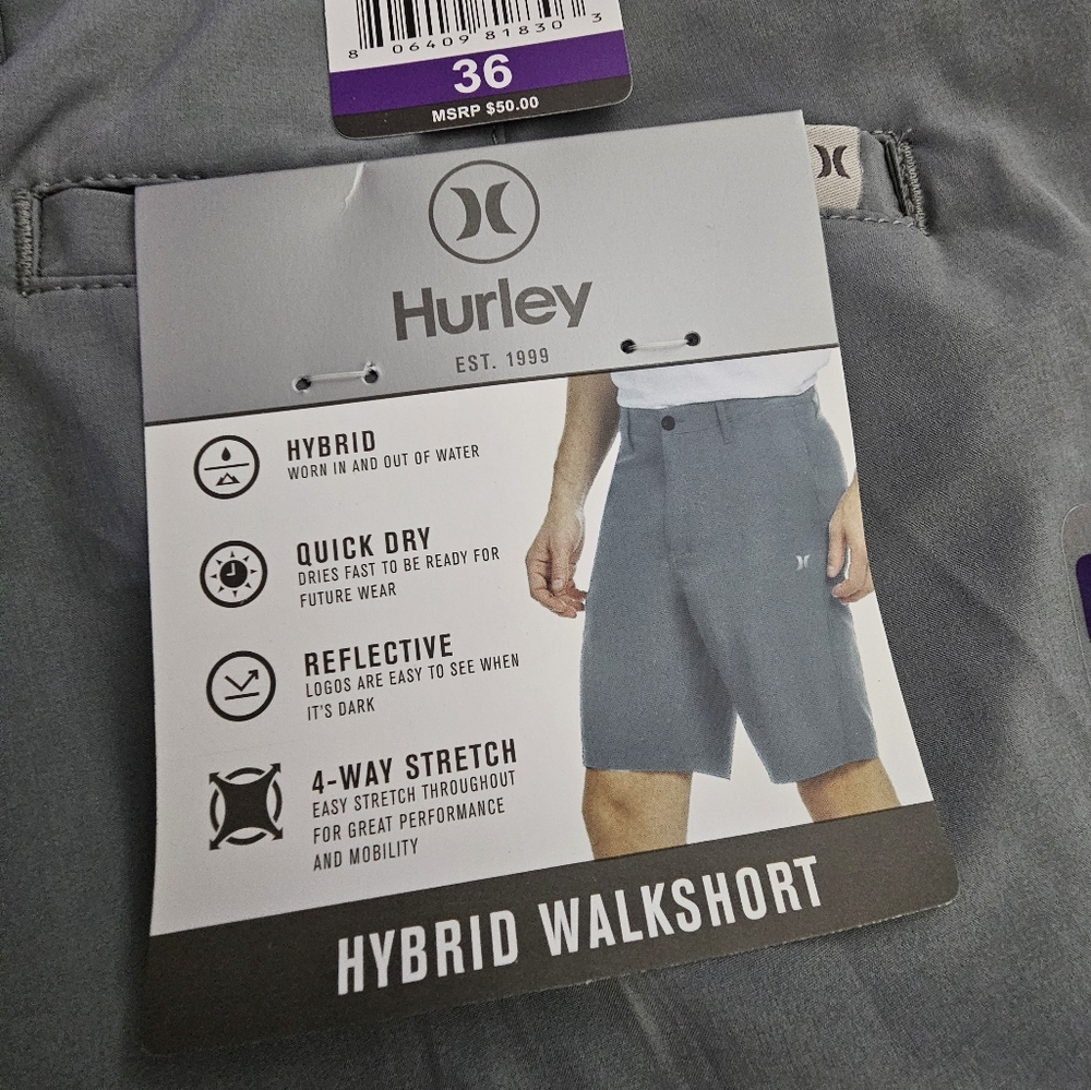 Men's Hurley Hybrid Shorts - Picture 2 of 10